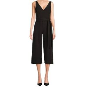 Sam Edelman Tie Waist Crop Wide Leg Jumpsuit